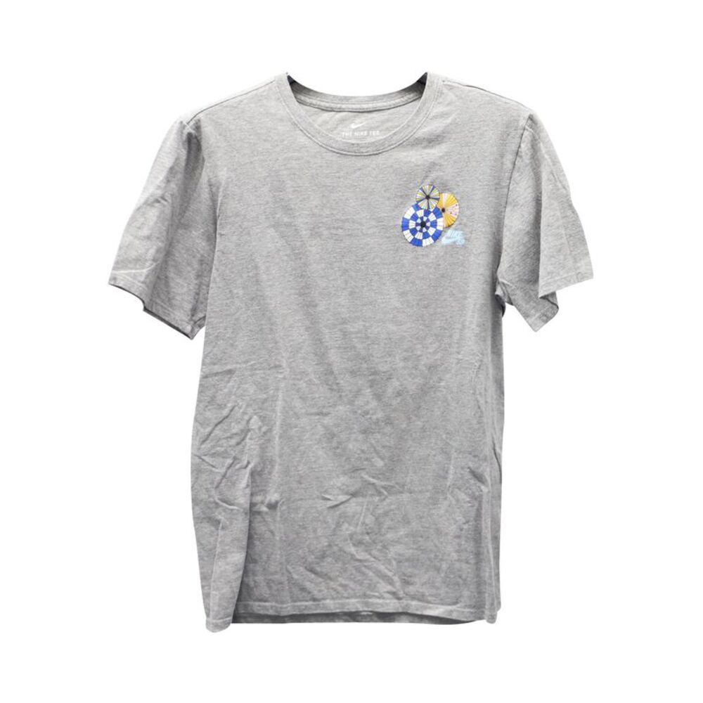 Nike SB Umbrella T-Shirt in Gray Cotton